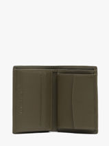 Portefeuille Leder Yves renard Groen smooth 159-vue-porte